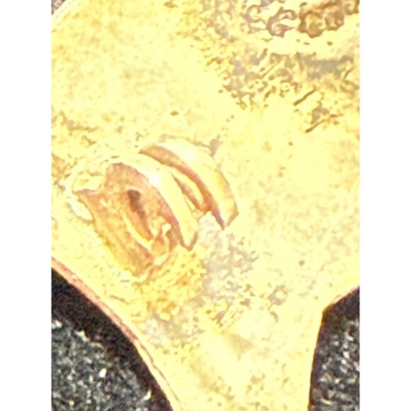 Vintage Brass & Abalone Elephant Brooch Pin Handmade - Picture 4 of 5